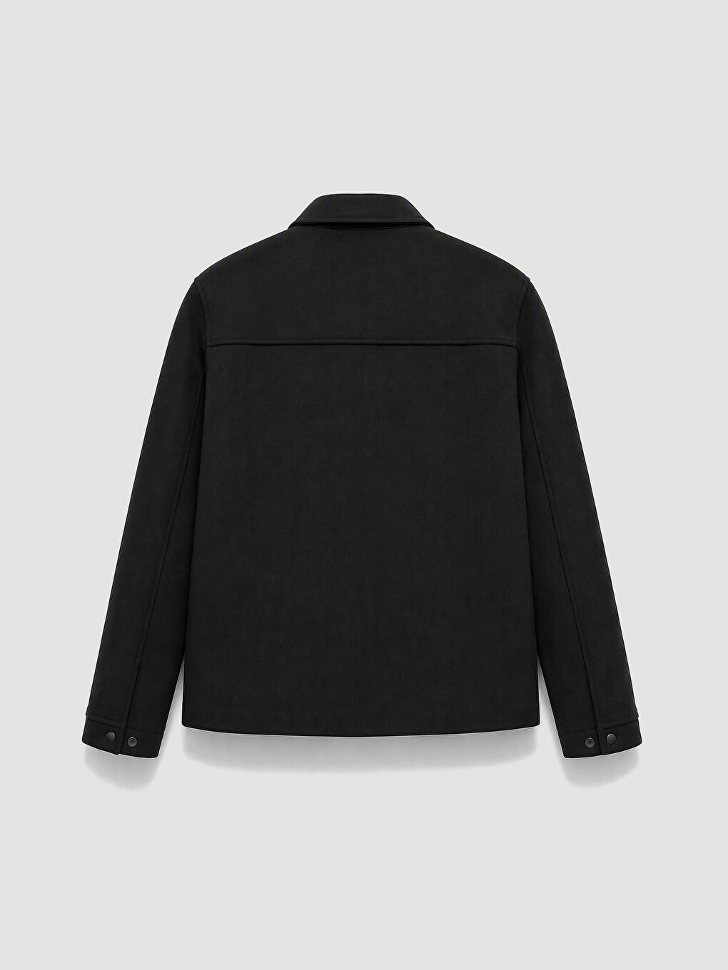 Man Black Coatigan-1