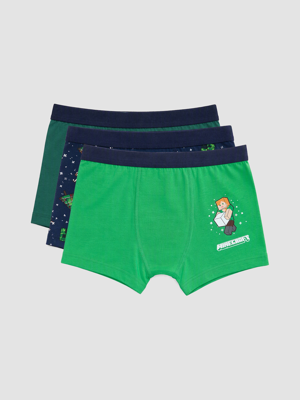 3-pack Minecraft Boys' Boxer Briefs-3