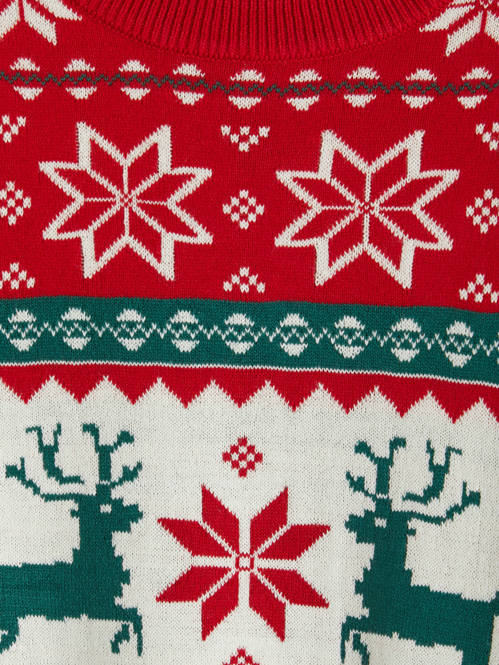 New Year's Themed Men's Knitwear Sweater-5