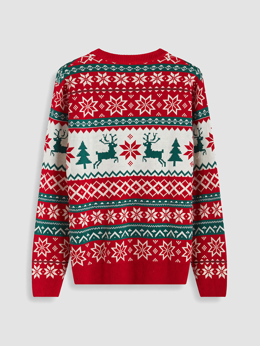 New Year's Themed Men's Knitwear Sweater-6