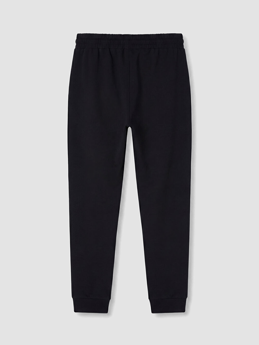 Siyah Regular Fit Erkek Jogger Eşofman Altı-2