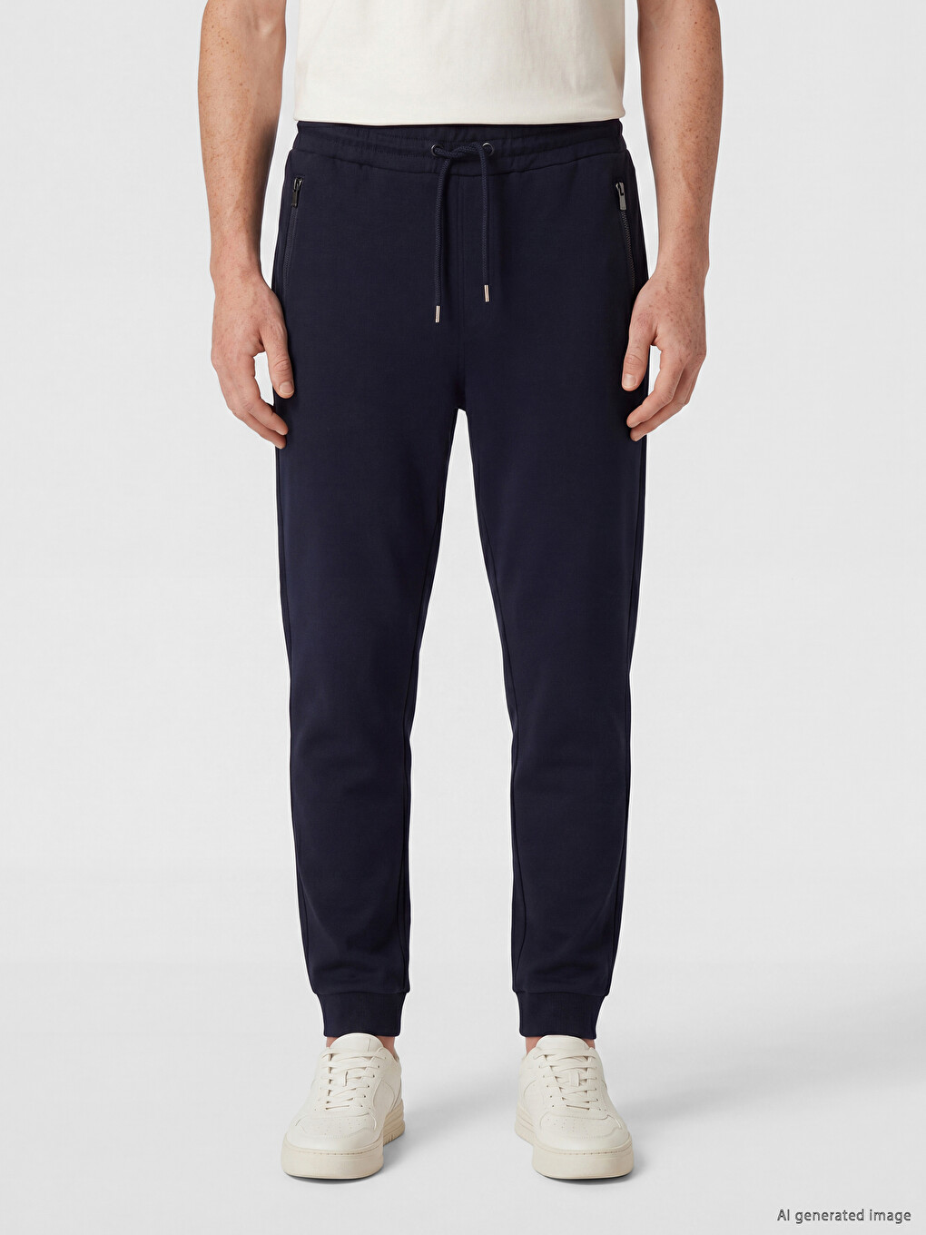 Lacivert Regular Fit Erkek Jogger Eşofman Altı-1