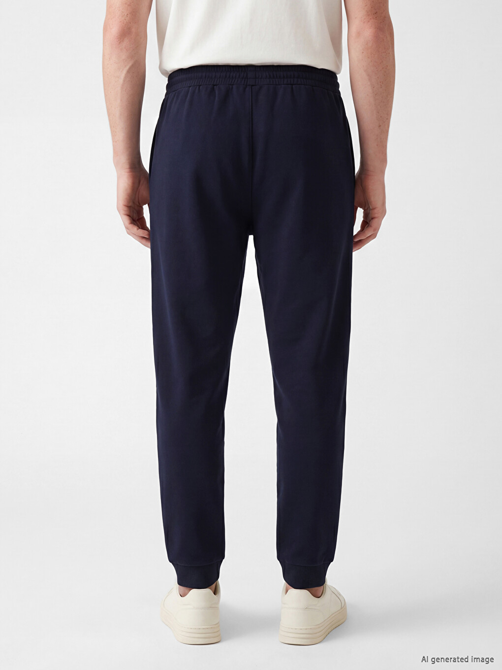 Lacivert Regular Fit Erkek Jogger Eşofman Altı-3