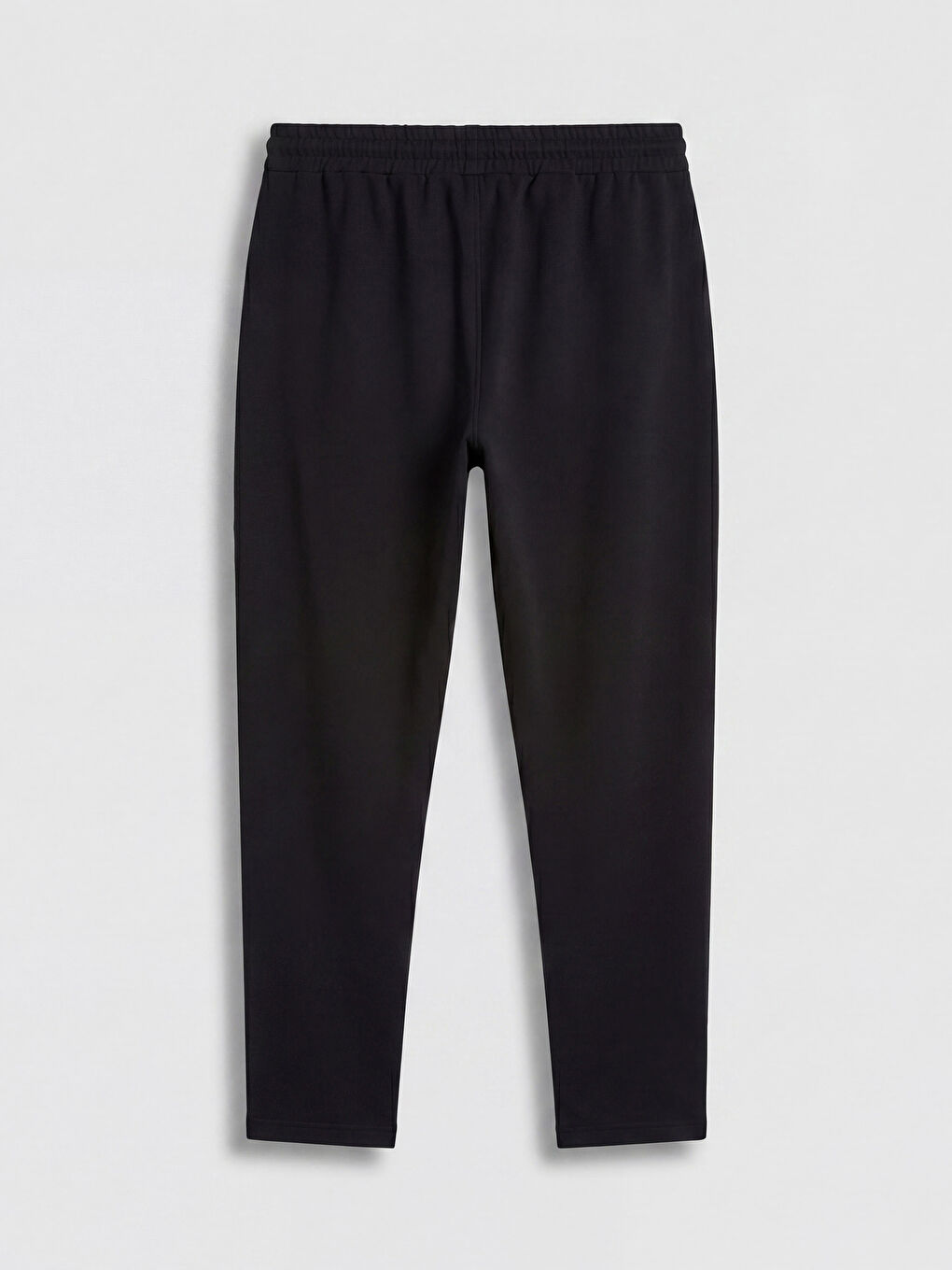 Siyah Regular Fit Erkek Eşofman Altı-1