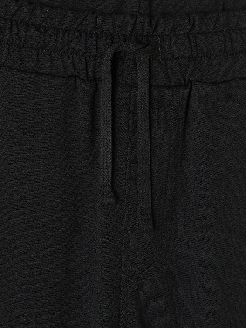 Siyah Regular Fit Erkek Şort-4