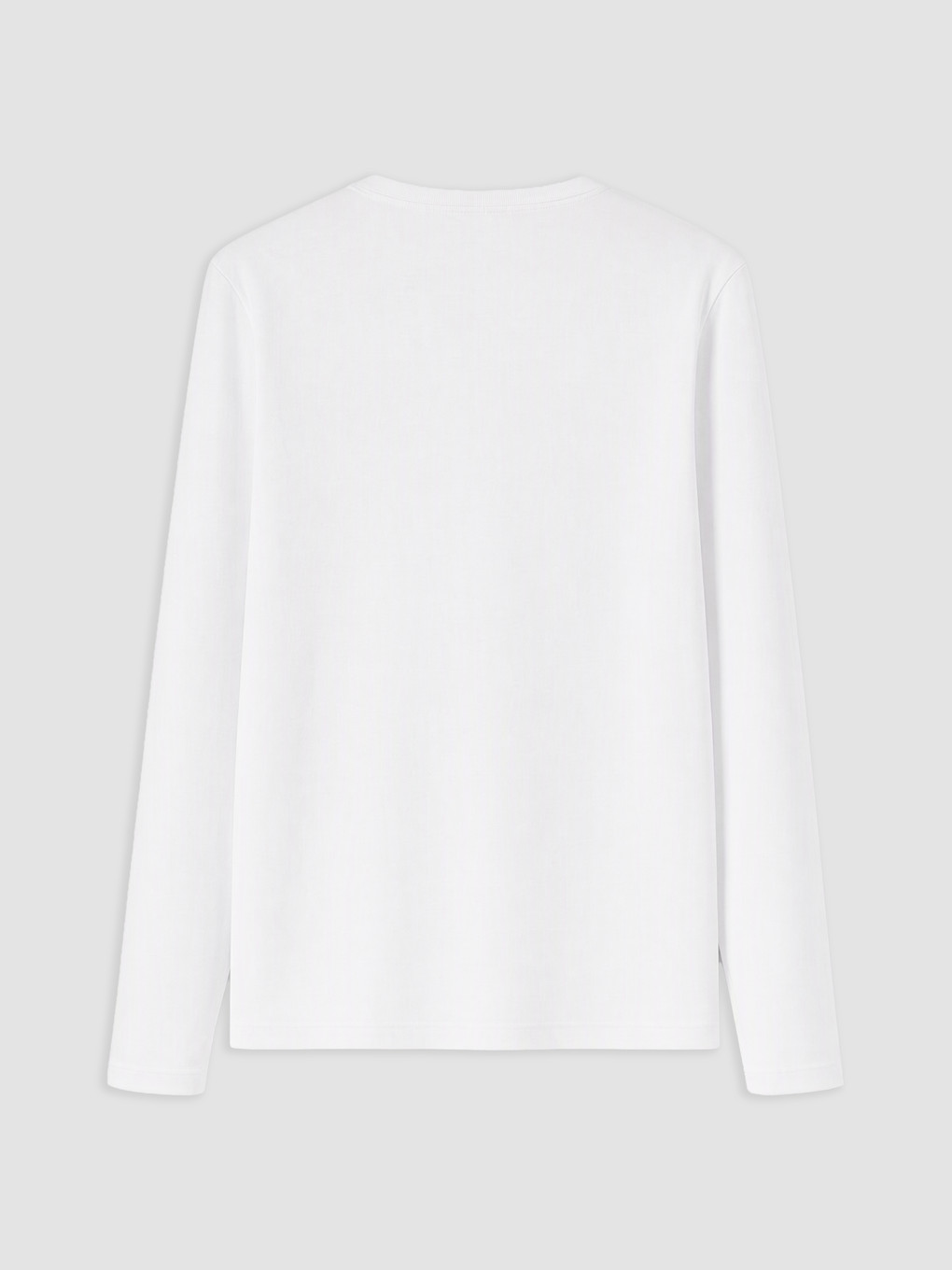 Crew Neck Rib Men's T-shirt-5