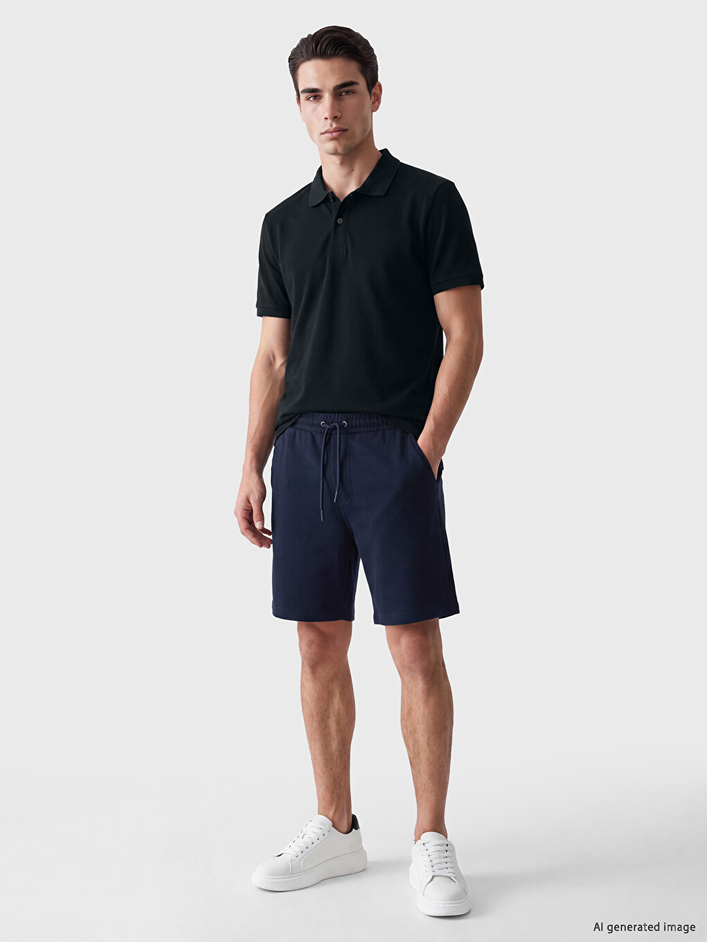 Tricou Polo Piqué Bărbați-1