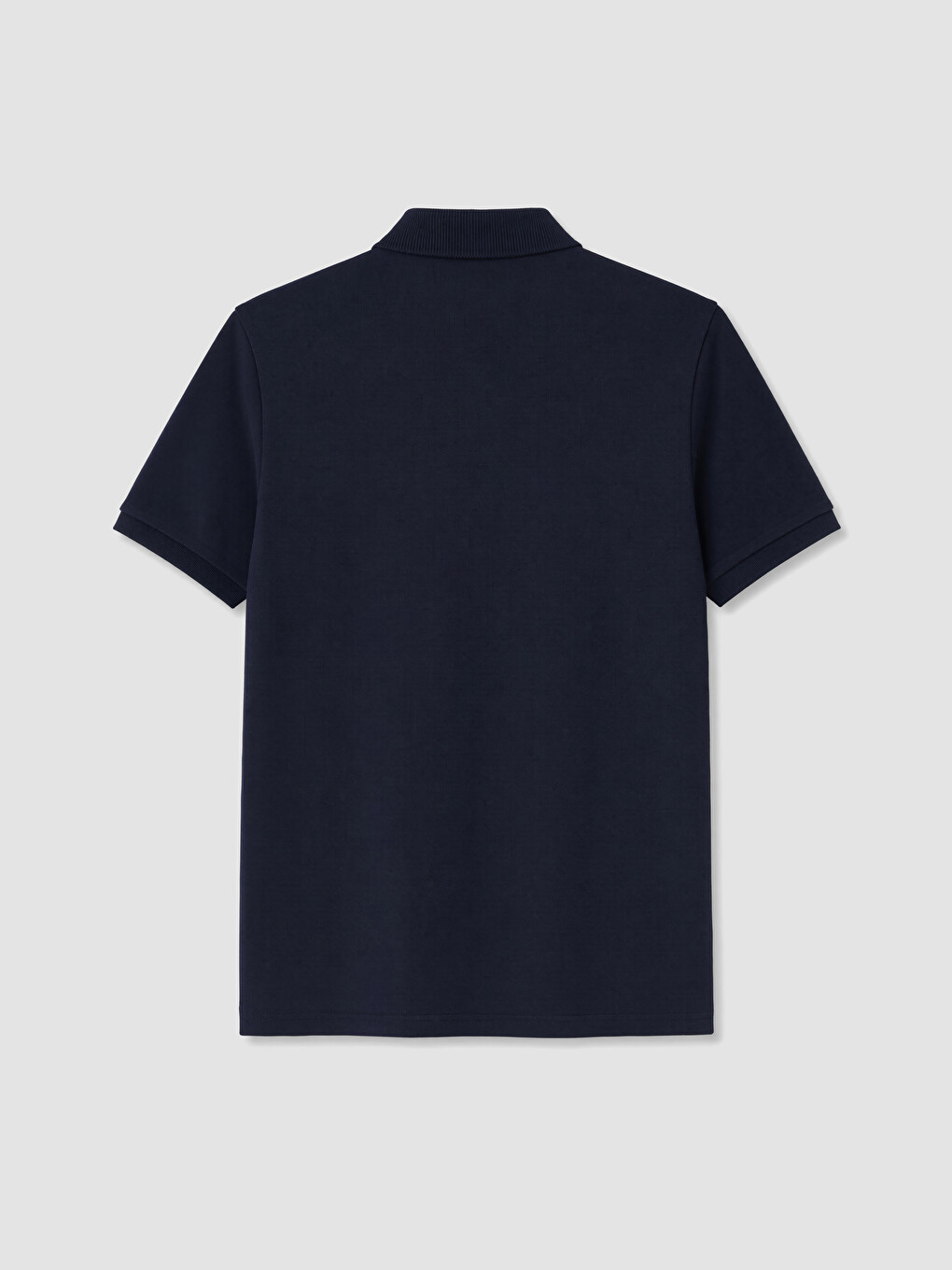 Lacivert Polo Yaka Pike Erkek Tişört-2