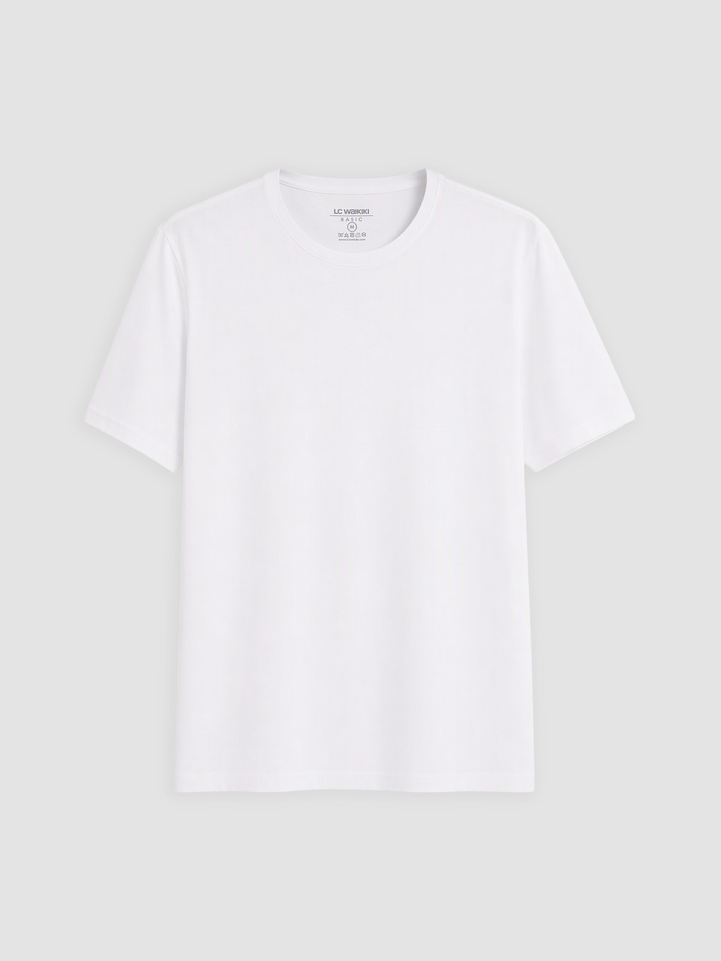Man White T-shirt