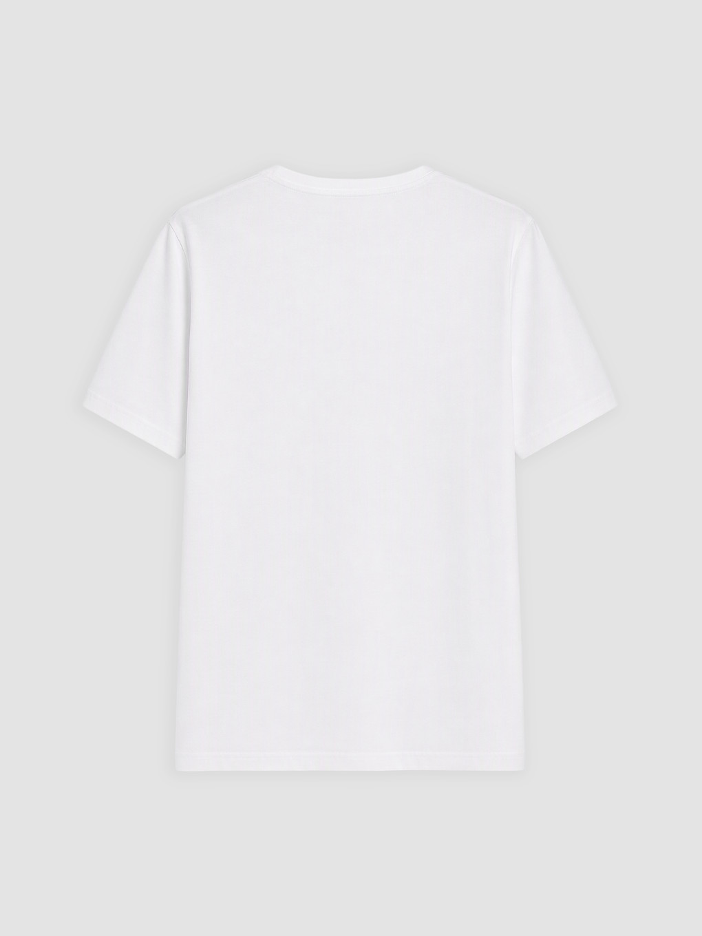 Man White T-shirt-1