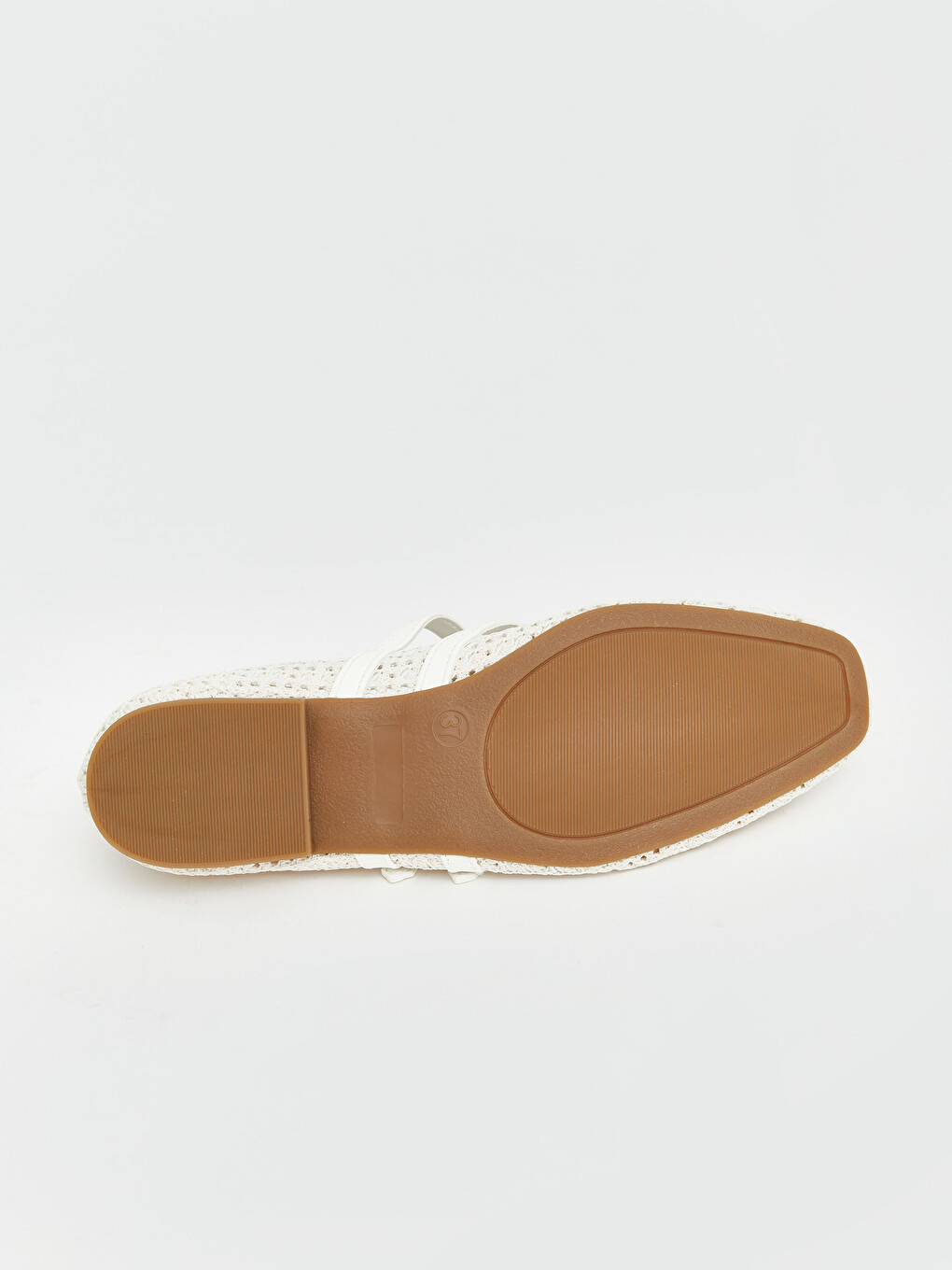 Mesh Detailed Women's Ballet Flats-1