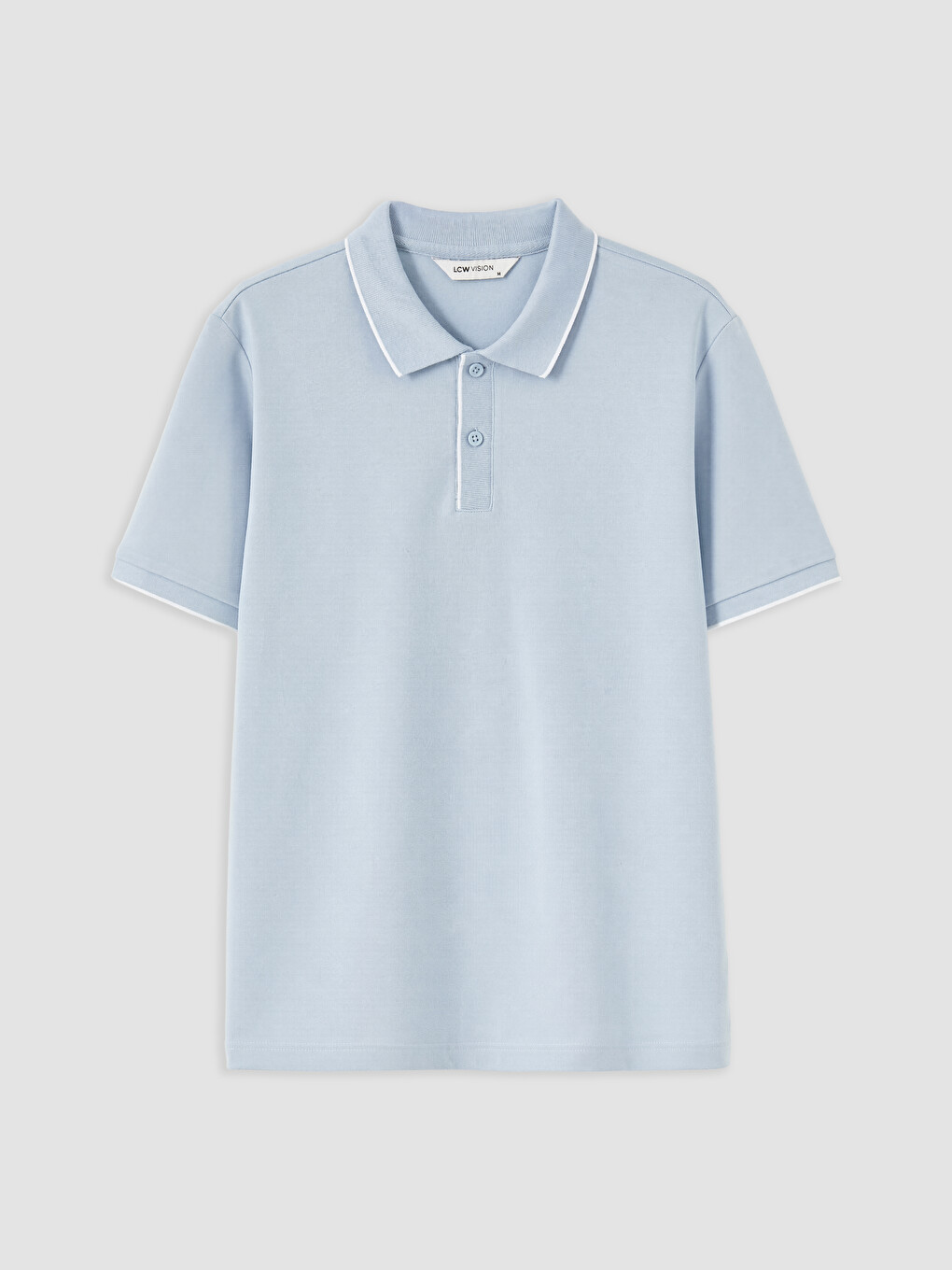 Regular Fit Polo Collar Men's T-shirt