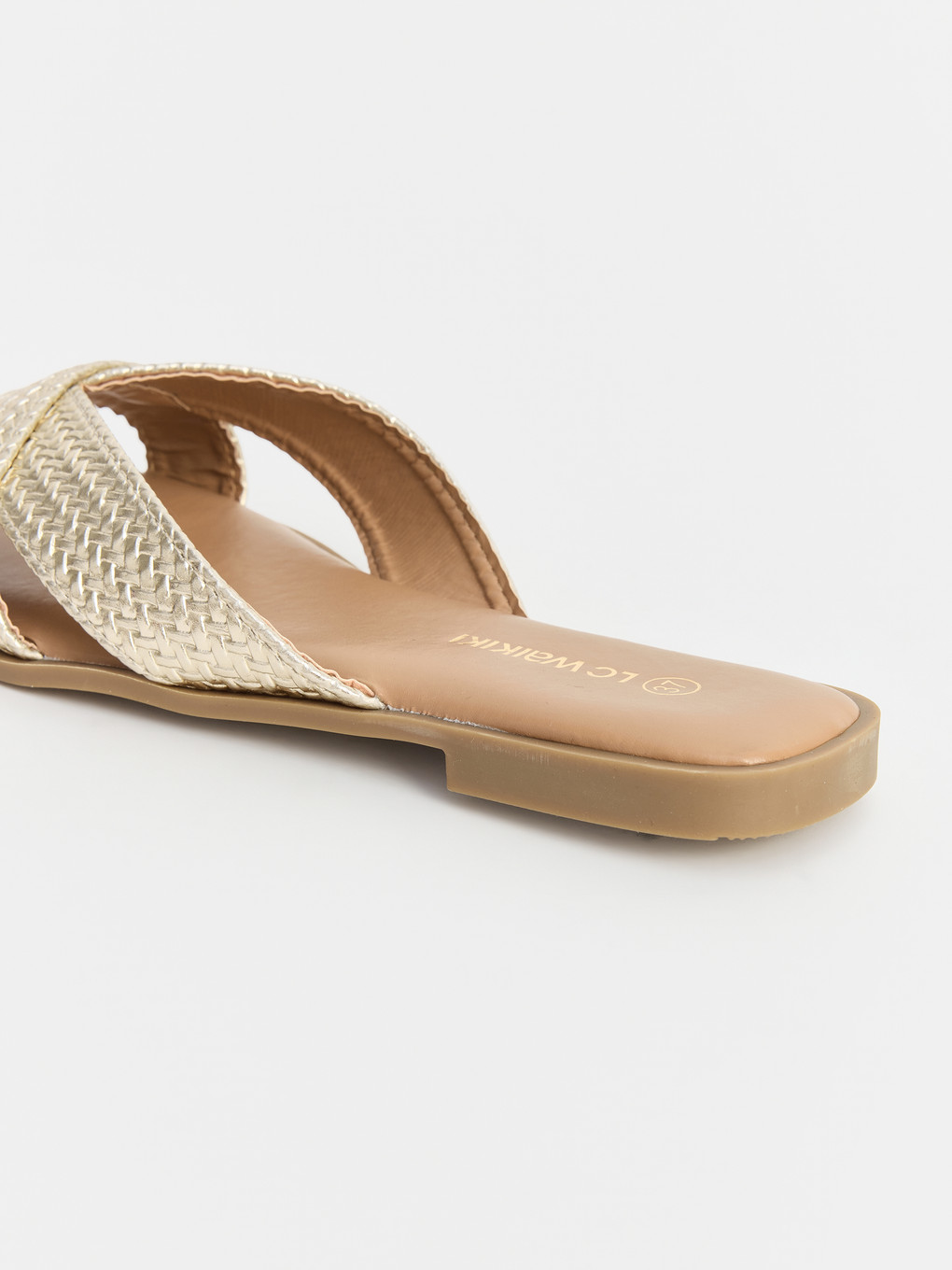 Cross Strapped Women's Slipper-1
