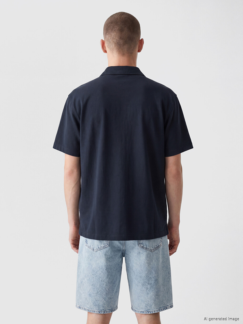 Regular Fit Men's Textured Shirt-3