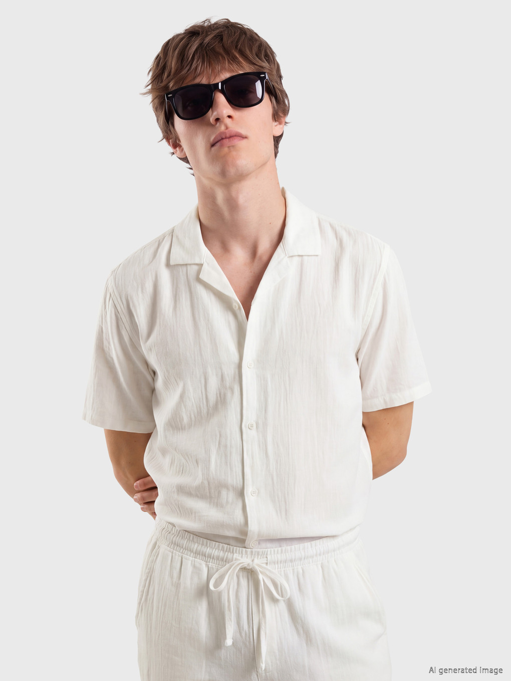 Man White Shirt