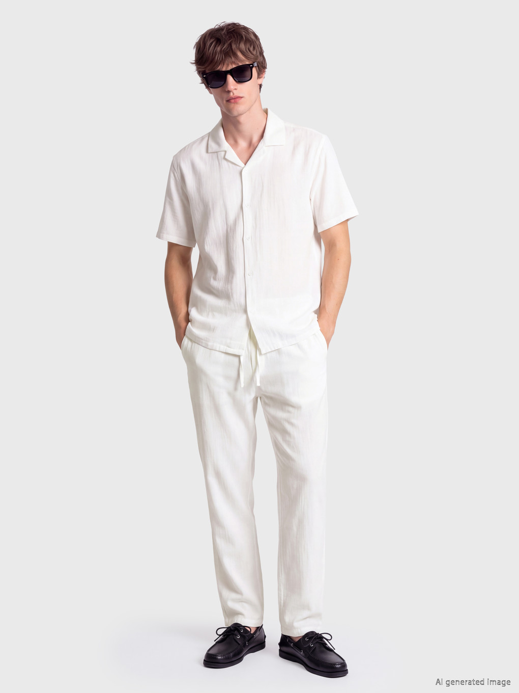 Man White Shirt-1