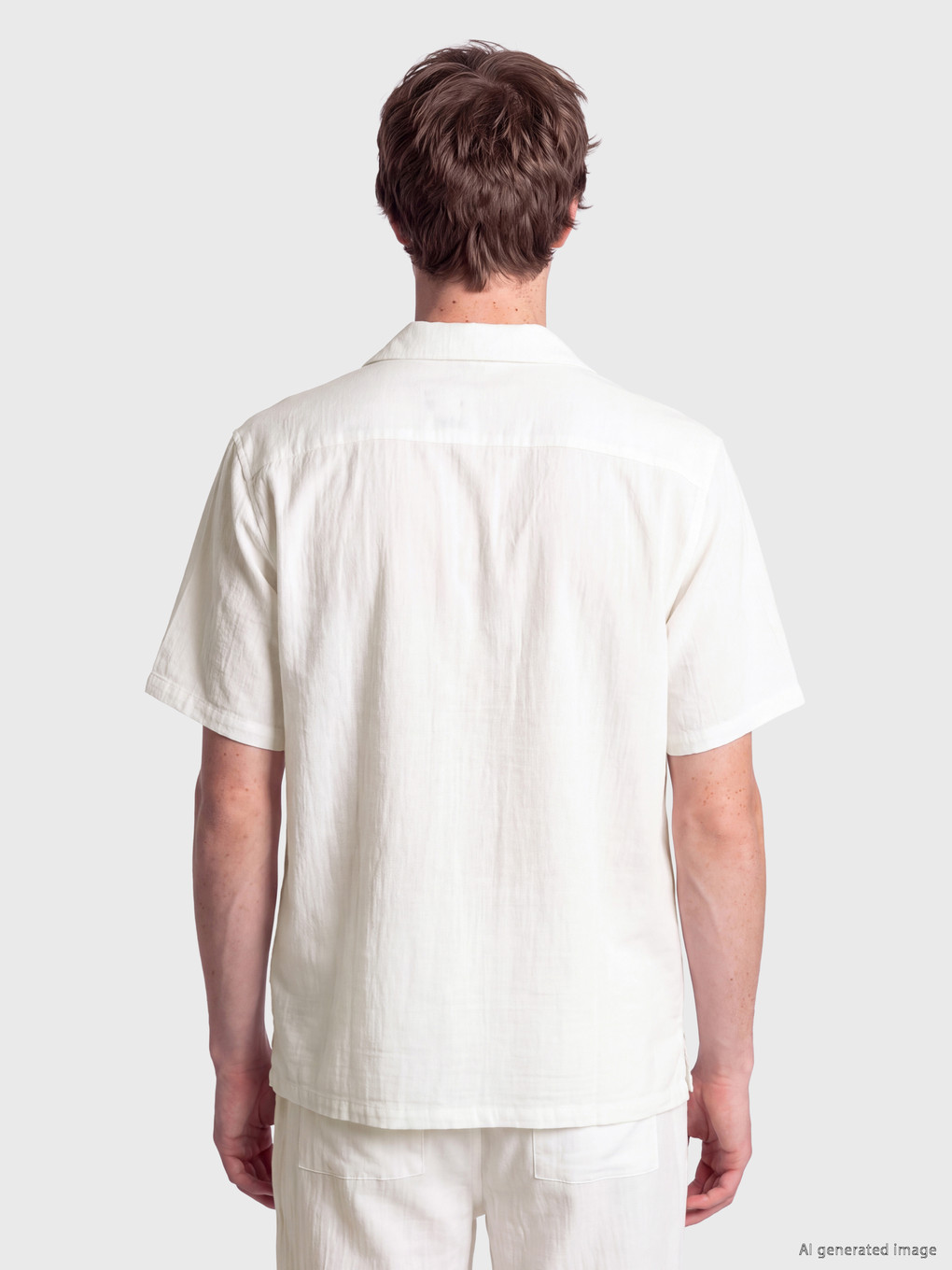 Man White Shirt-3