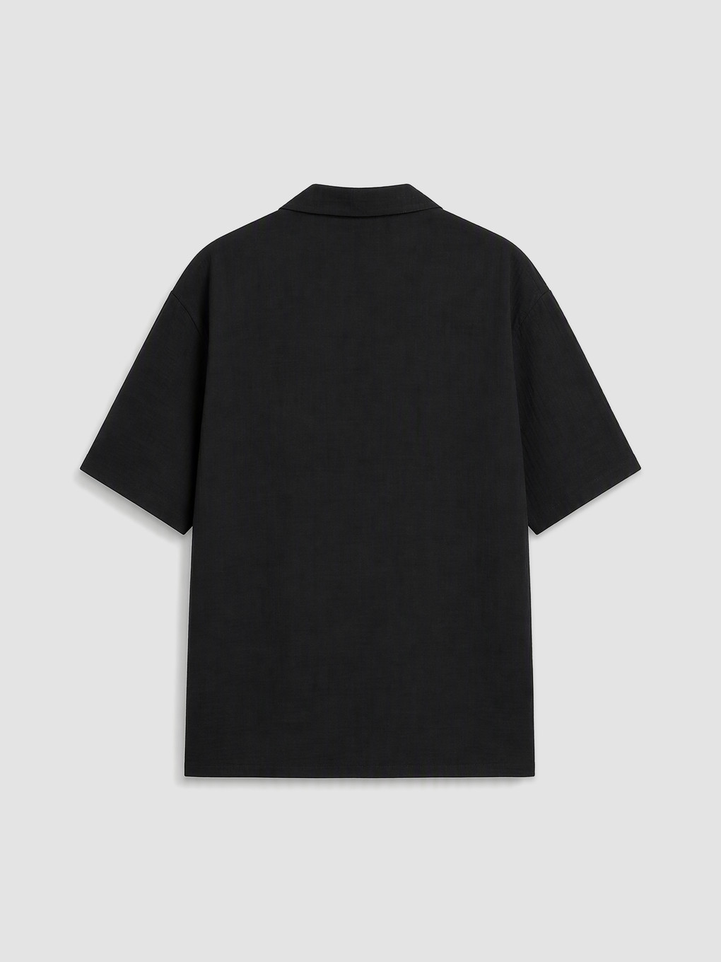 Man Black Shirt-5