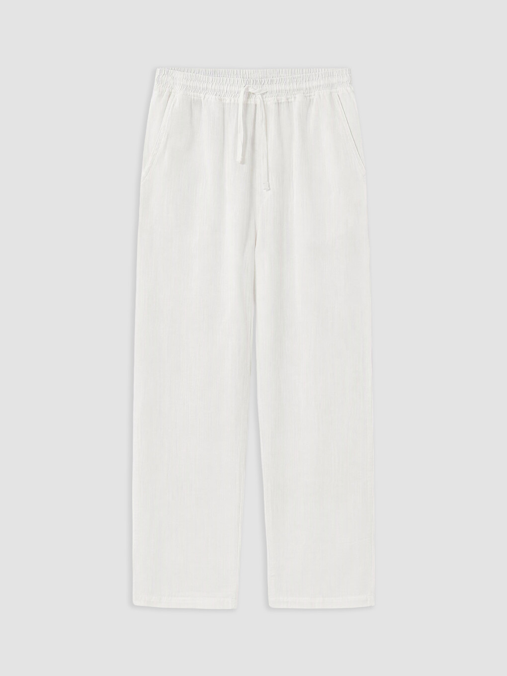 Regular Fit Men's Textured Trousers