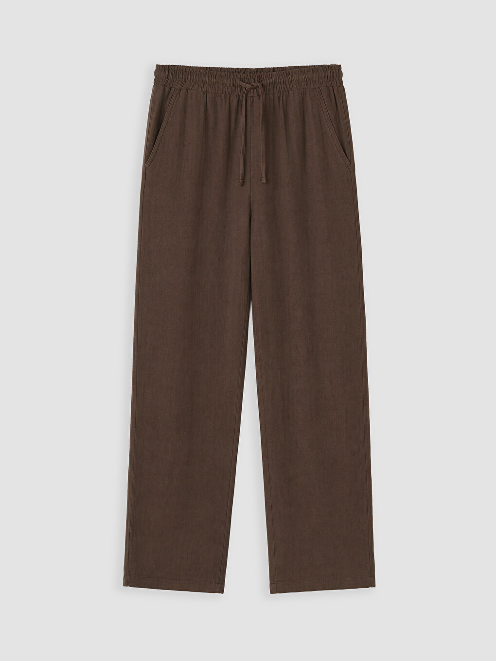 Regular Fit Men's Textured Trousers-4