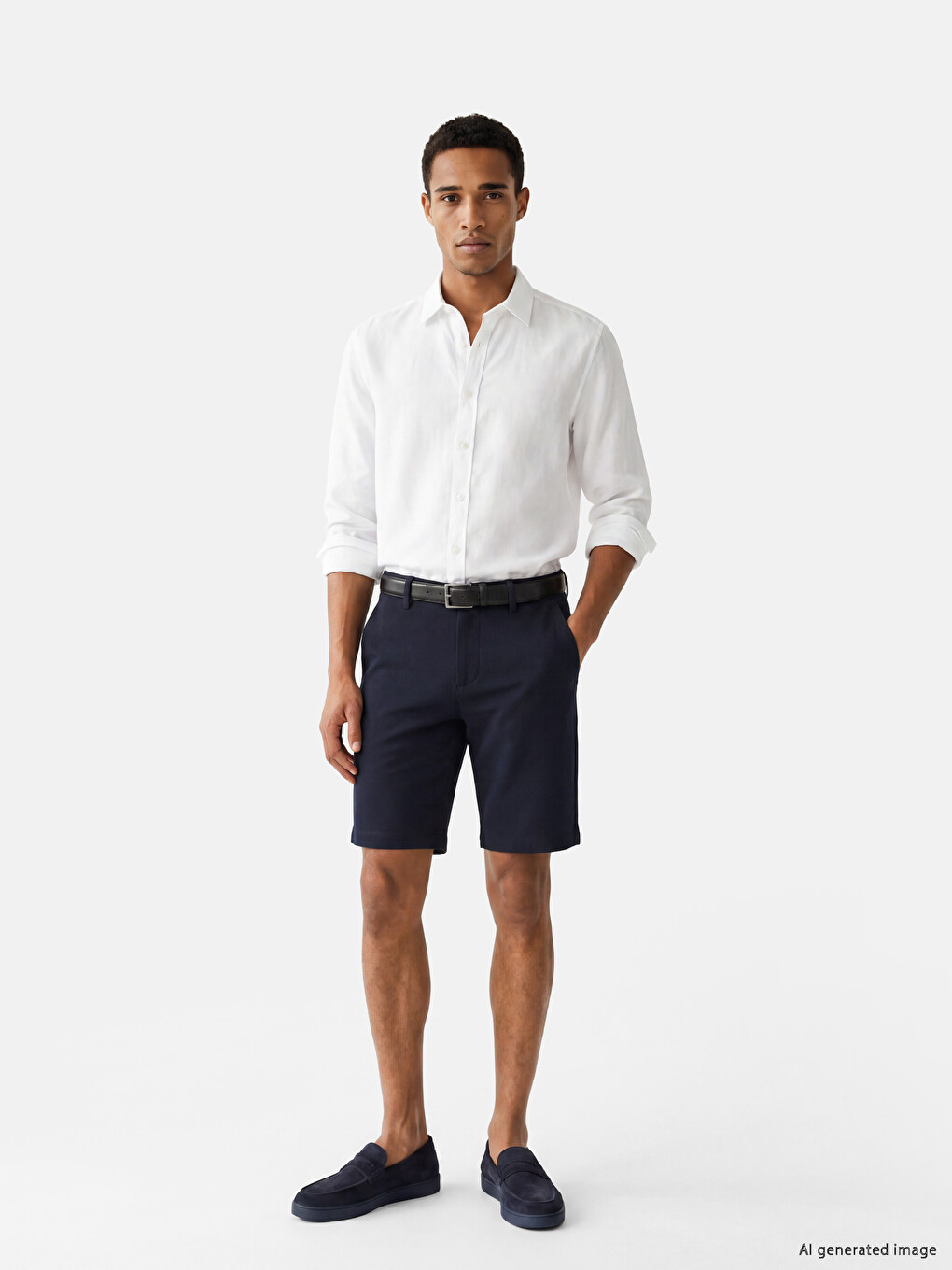 Regular Fit Men's Shorts-1