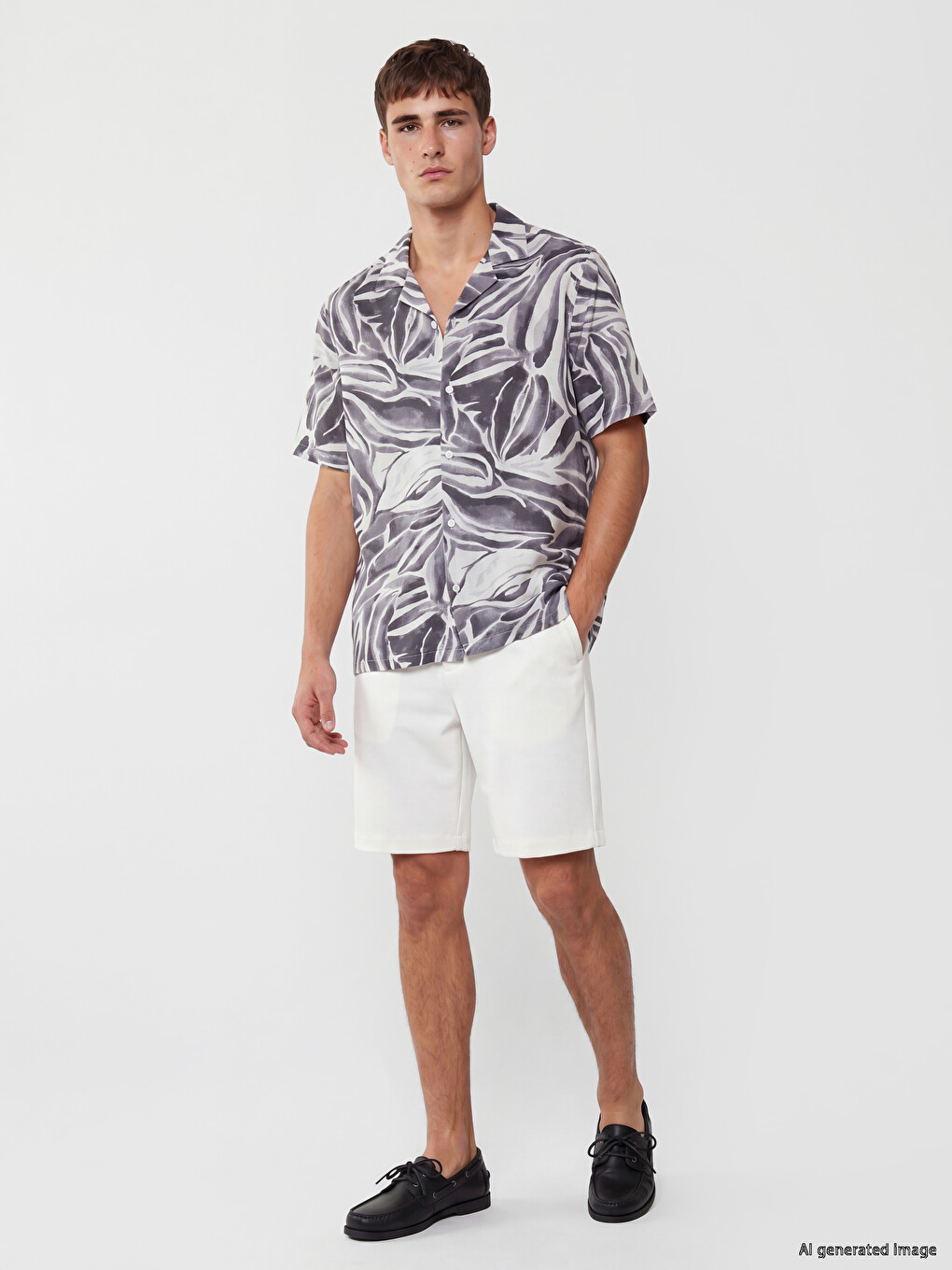 Regular Fit Men's Shorts-2