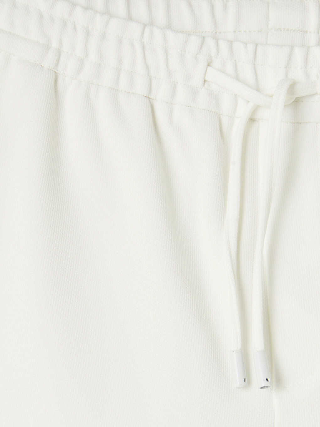 Beyaz Relax Fit Erkek Pantolon-5