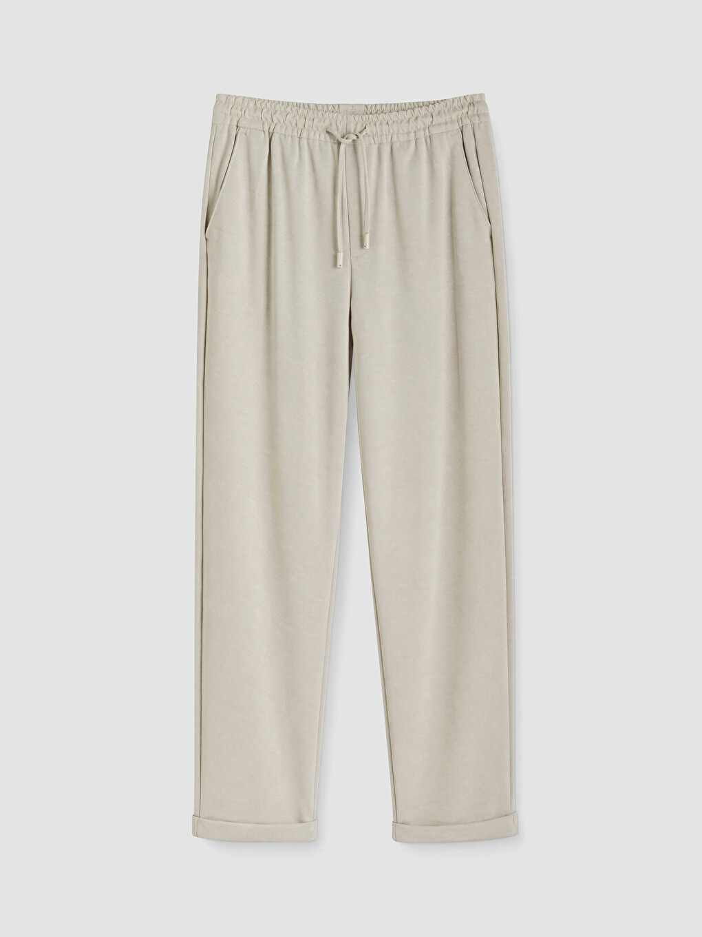 Bej Relax Fit Erkek Pantolon