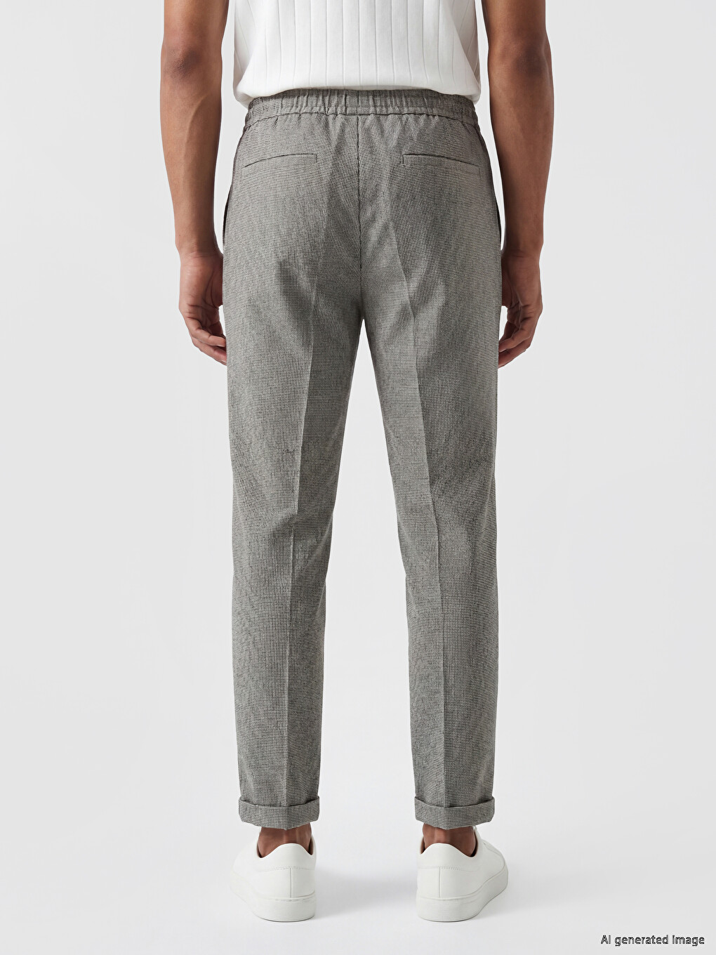 Kahverengi Relax Fit Erkek Pantolon-3