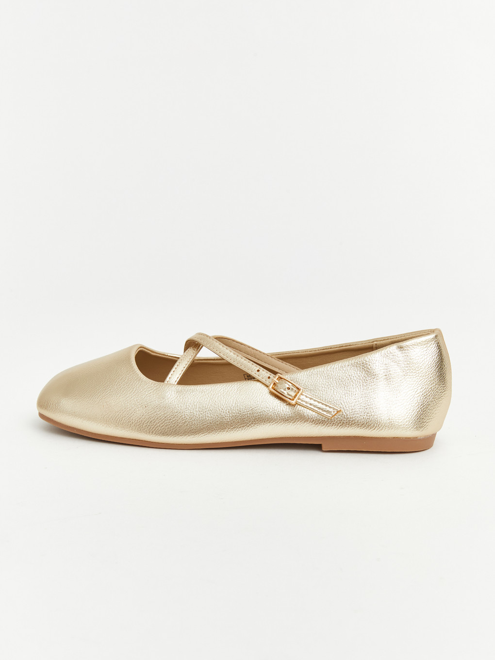 Faux Leather Girls' Ballet Flats-1