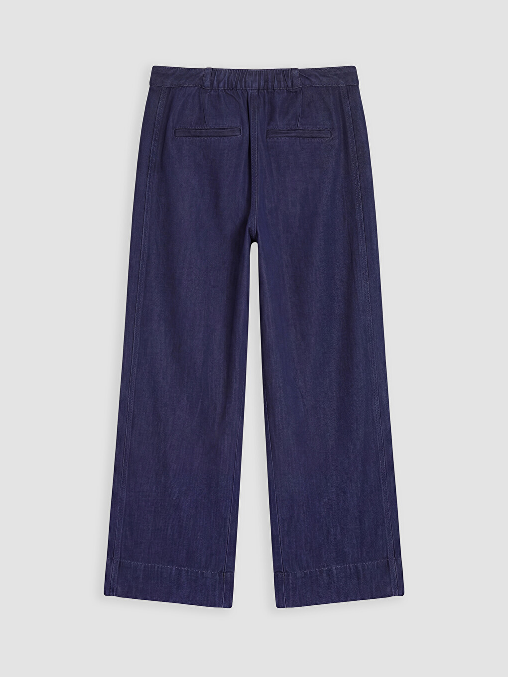 Blugi Wideleg Cu Talie Elastică-6