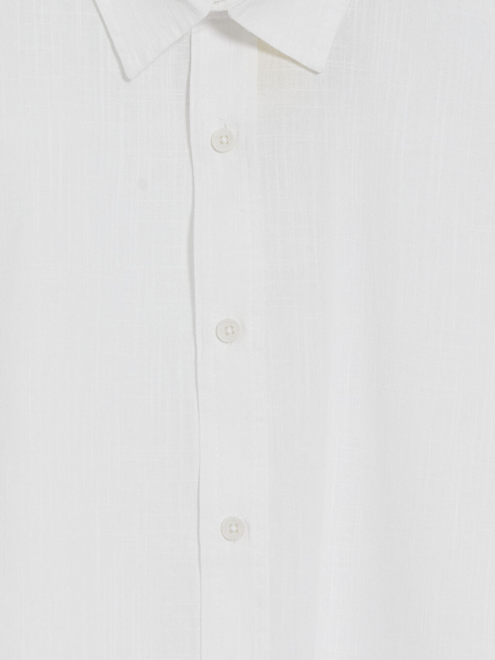 Beyaz Regular Fit Poplin Erkek Gömlek-1