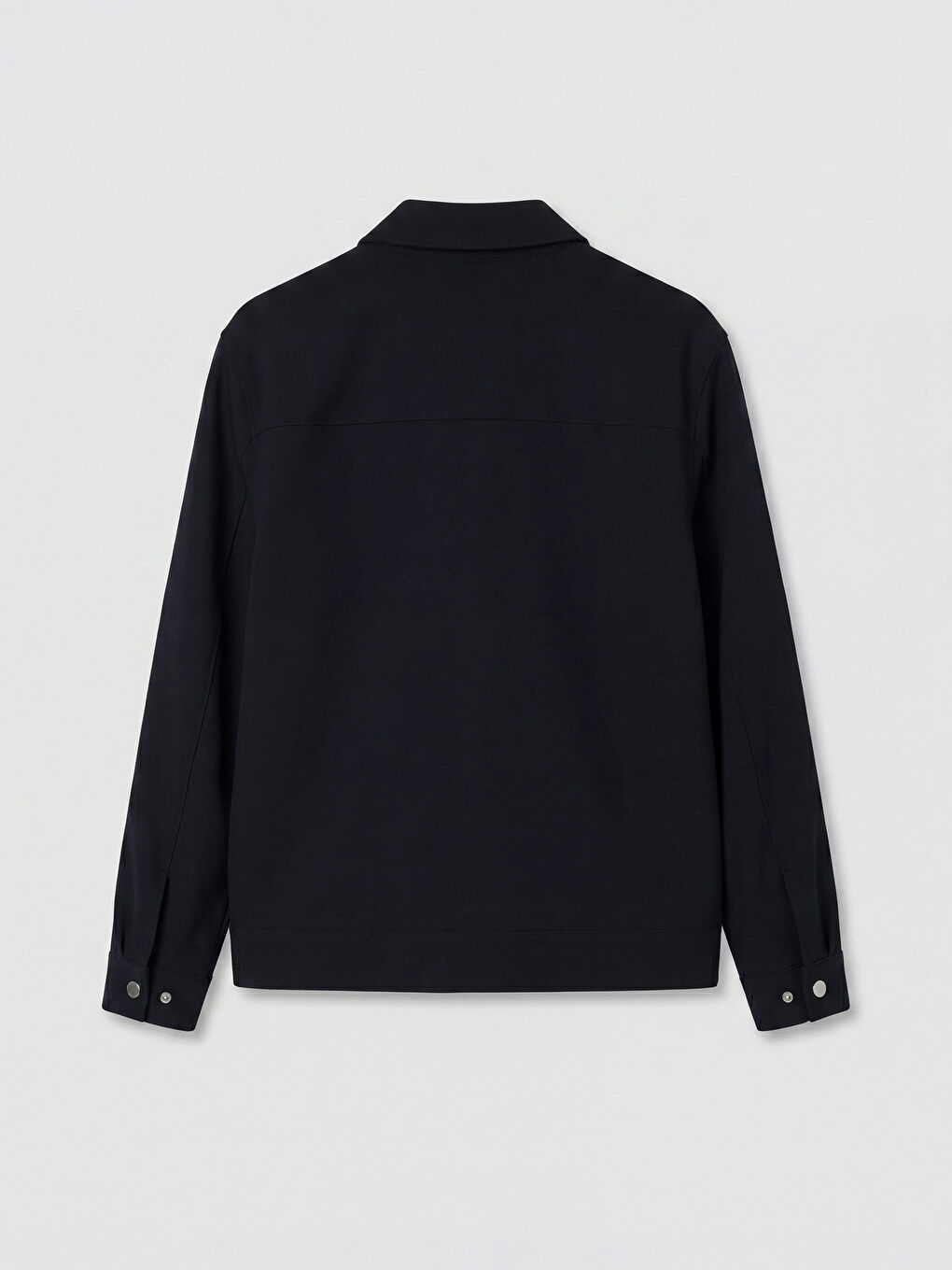 Siyah Regular Fit Erkek Mont-1