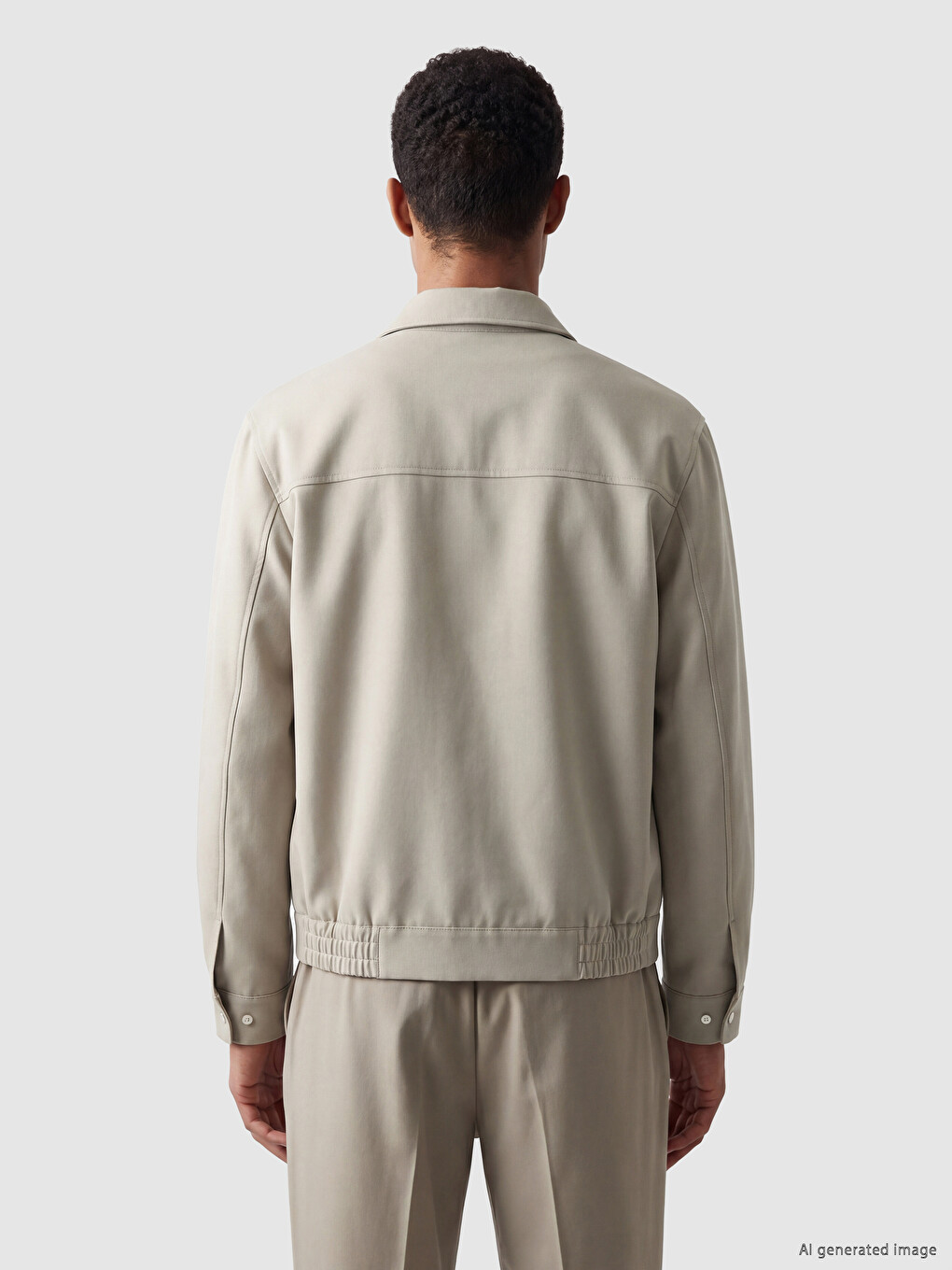Bej Regular Fit Erkek Ceket-3