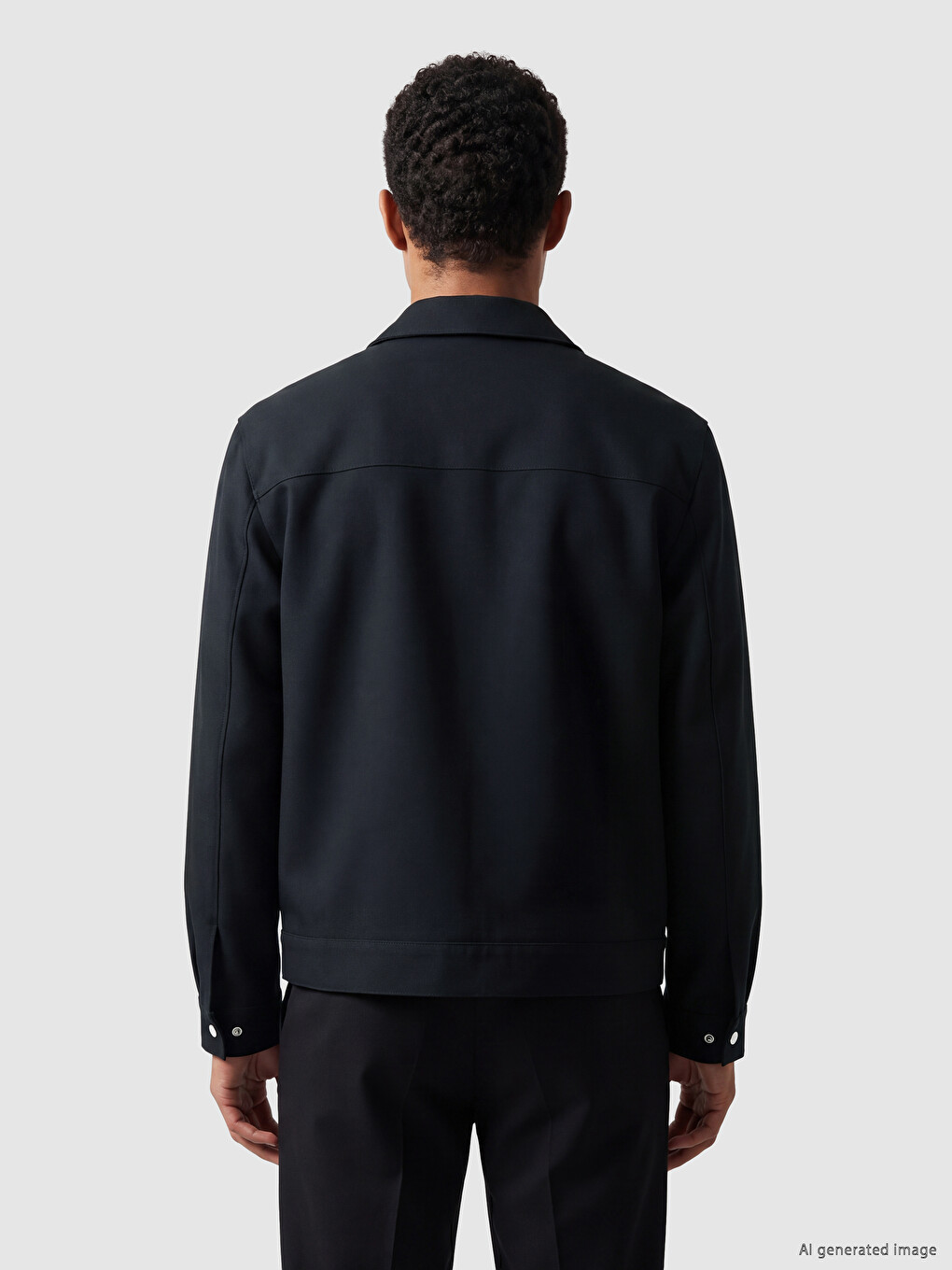 Lacivert Regular Fit Erkek Ceket-3