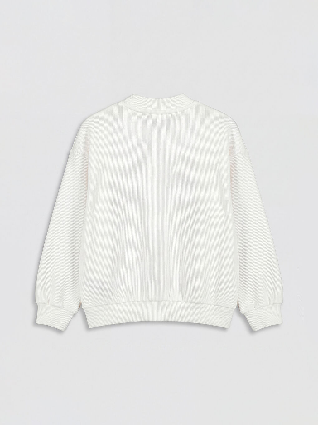 Bej Hello Kitty Baskılı Kız Çocuk Fermuarlı Sweatshirt-1