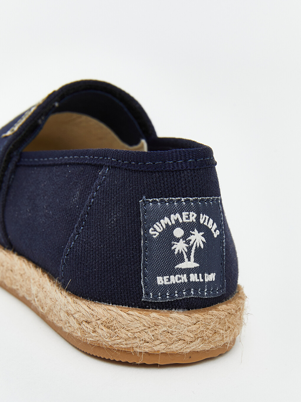 Lacivert Hasır Tabanlı Erkek Çocuk Espadril-2