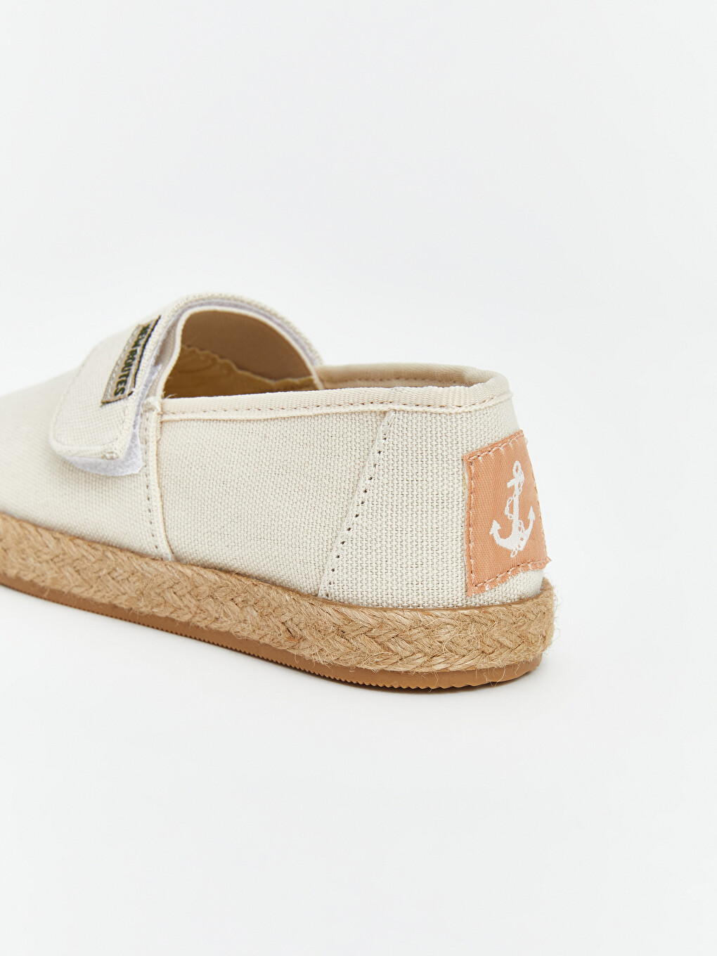 Bej Hasır Tabanlı Erkek Çocuk Espadril-1