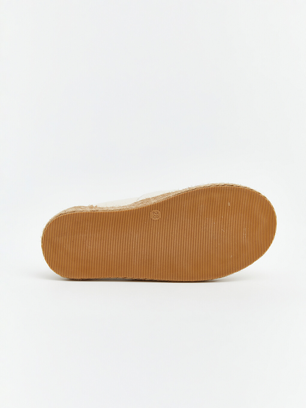 Bej Hasır Tabanlı Erkek Çocuk Espadril-3