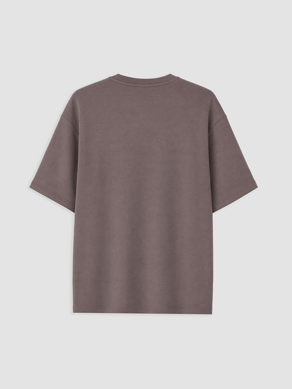 Mürdüm Bisiklet Yaka Soft Touch Erkek Tişört-1