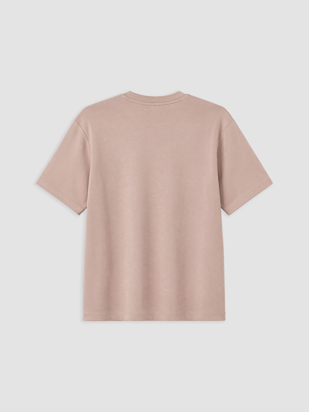 Pembe Relax Fit Soft Touch Erkek Tişört-5