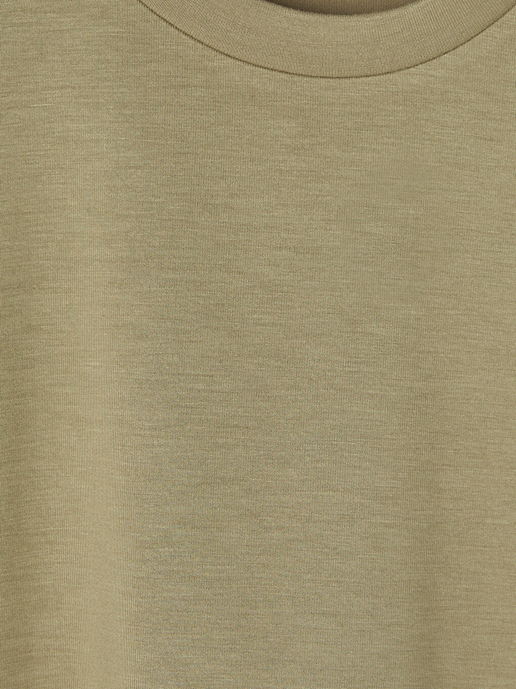 Haki Relax Fit Soft Touch Erkek Tişört-1
