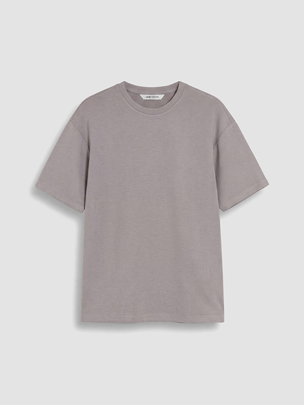 Gri Relax Fit Soft Touch Erkek Tişört