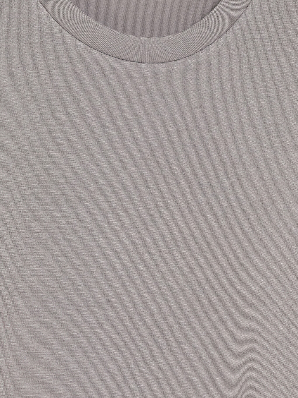 Gri Relax Fit Soft Touch Erkek Tişört-1