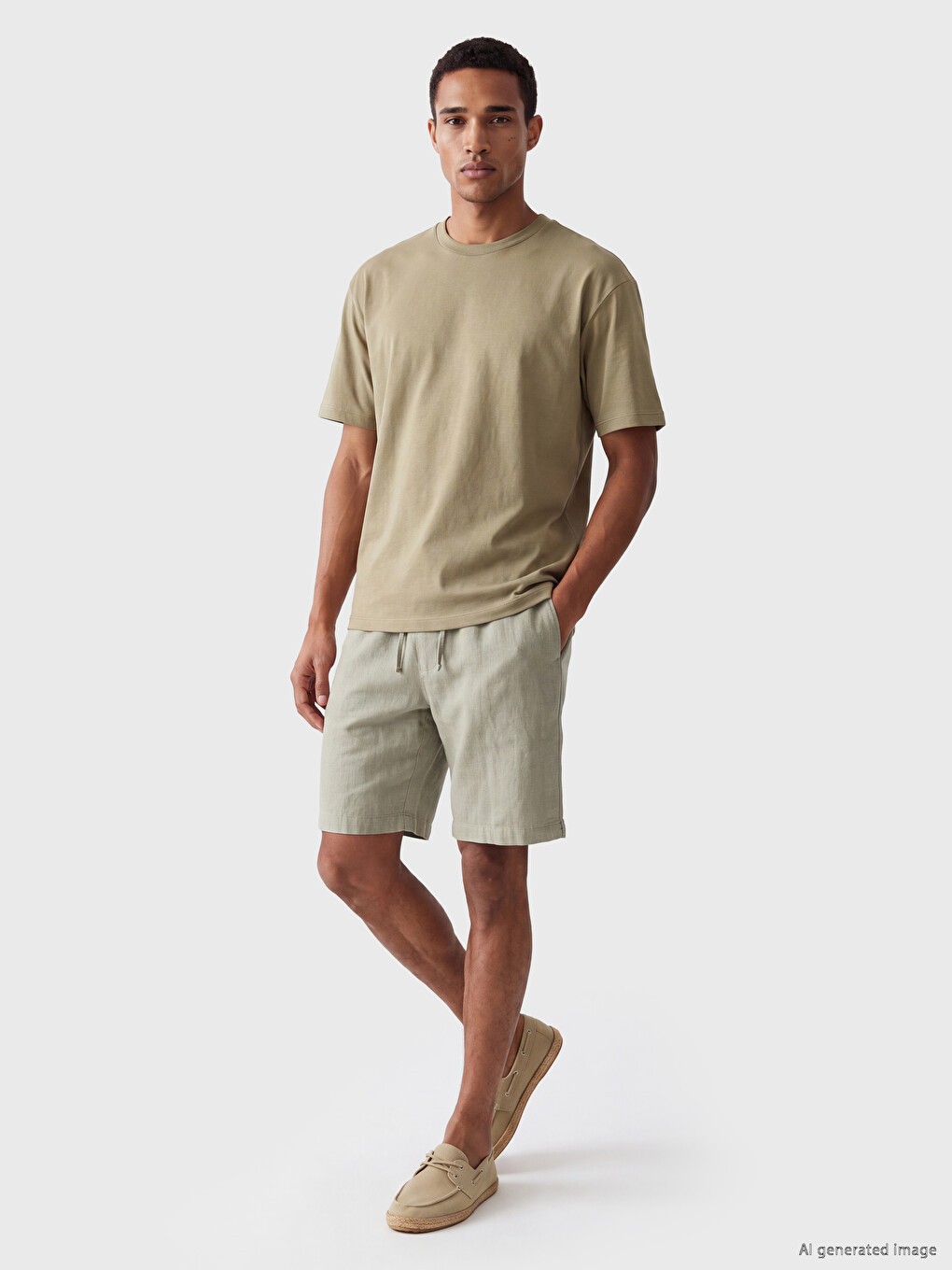 Crew Neck Soft Touch Men's T-shirt-1