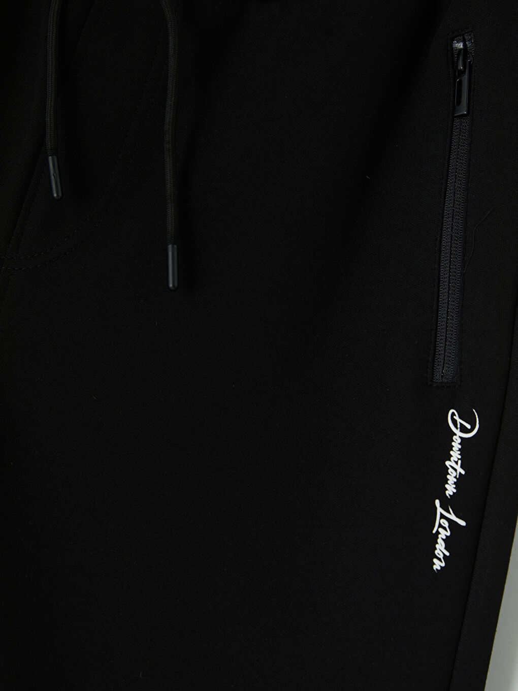 Siyah Regular Fit Erkek Jogger Eşofman Altı-1