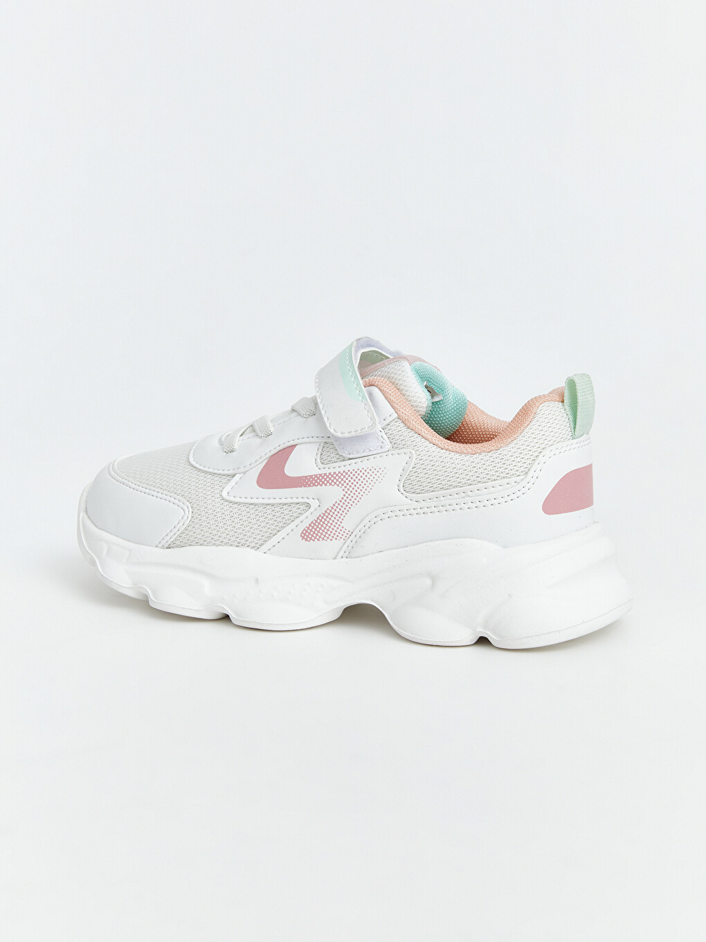 Beyaz Fileli Kız Çocuk Sneaker-1