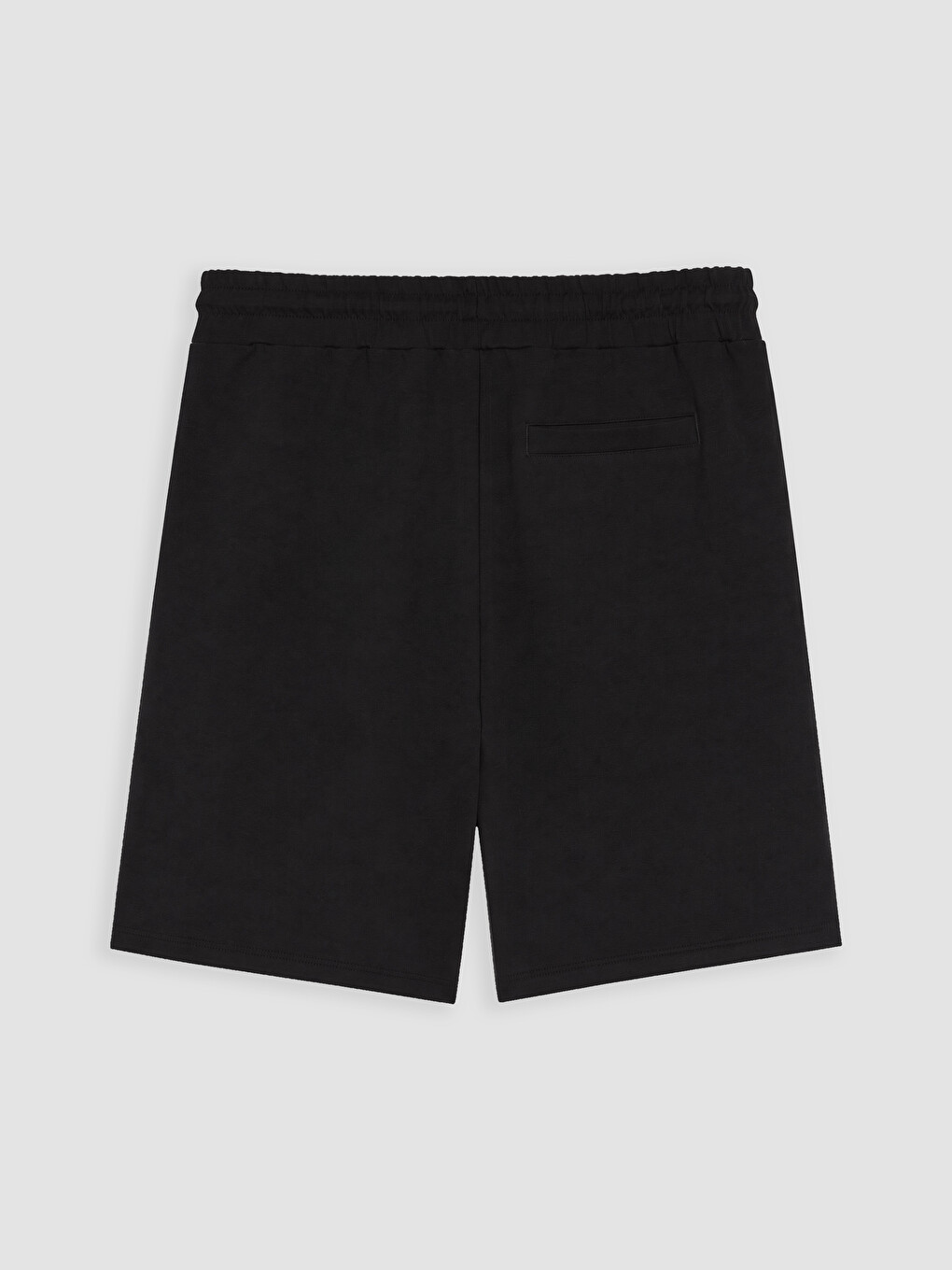 Siyah Regular Fit Soft Touch Erkek Şort-2