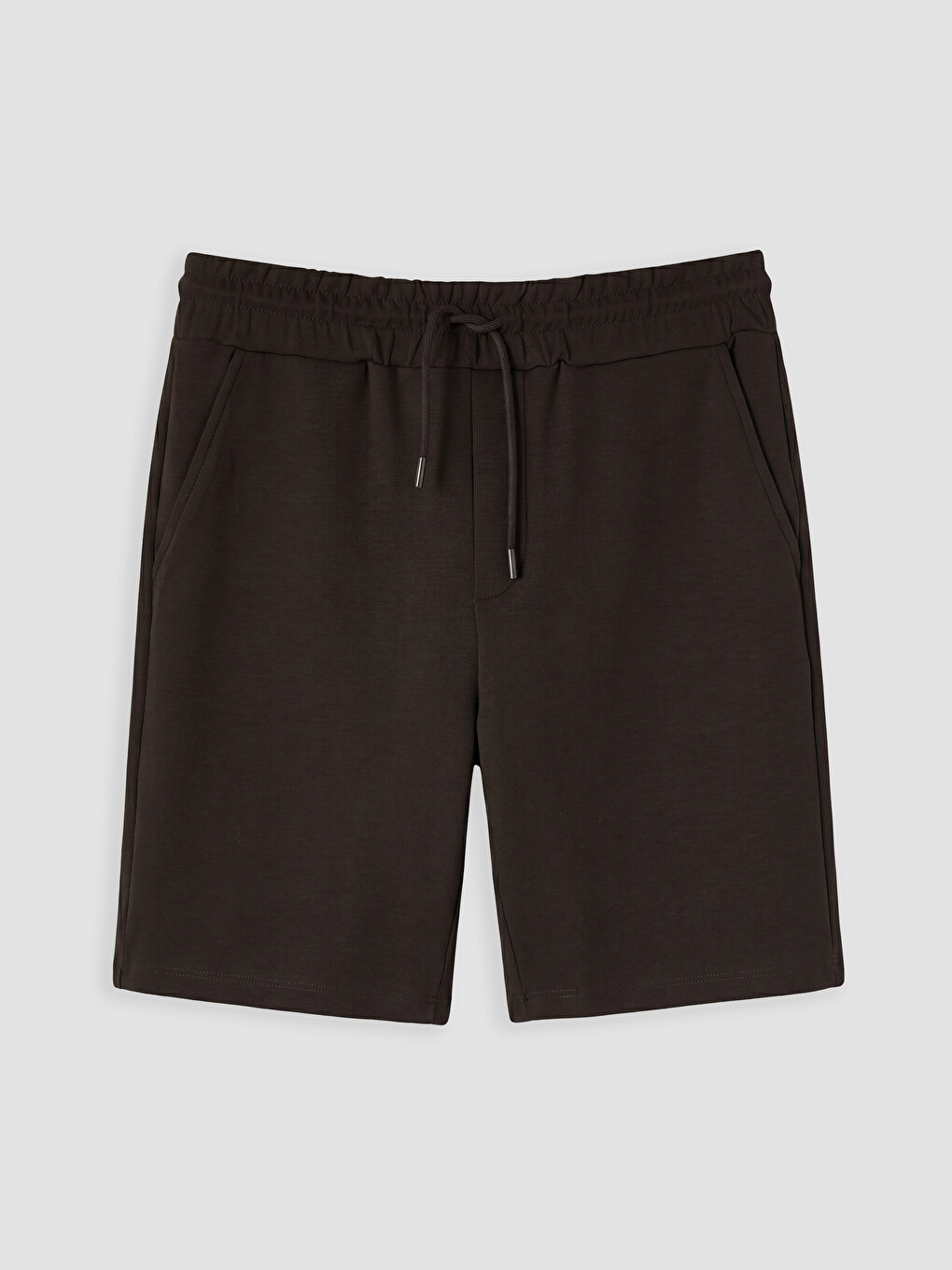 Kahverengi Regular Fit Soft Touch Erkek Şort
