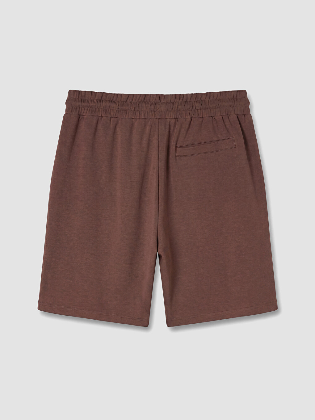 Kahverengi Regular Fit Soft Touch Erkek Şort-1